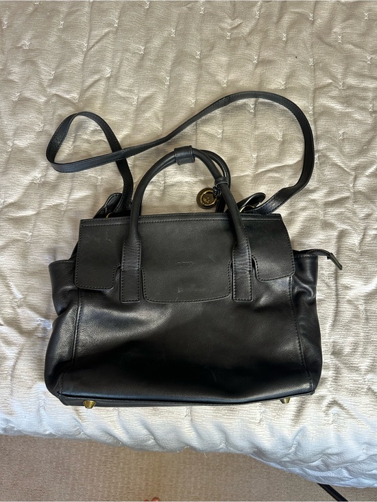 black leather satchel backpack Genuine Laptop For Women leather Backpack Pocketbook Part of the Flneur Collection Full-Grain Leather | Mateo Leather
